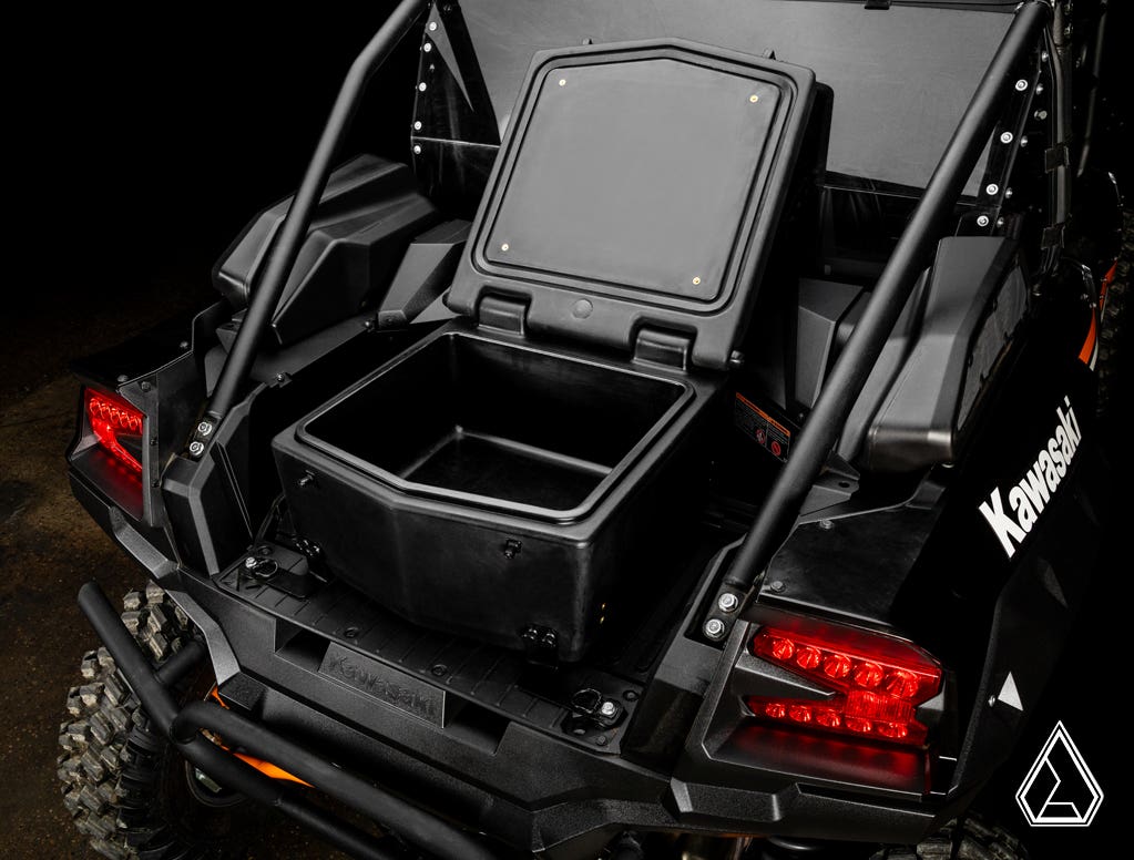 Photo of Assault Industries Cooler/Cargo Box for Kawasaki Teryx KRX 1000 by Assault Industries - Premium Storage for UTVs / Side by Sides