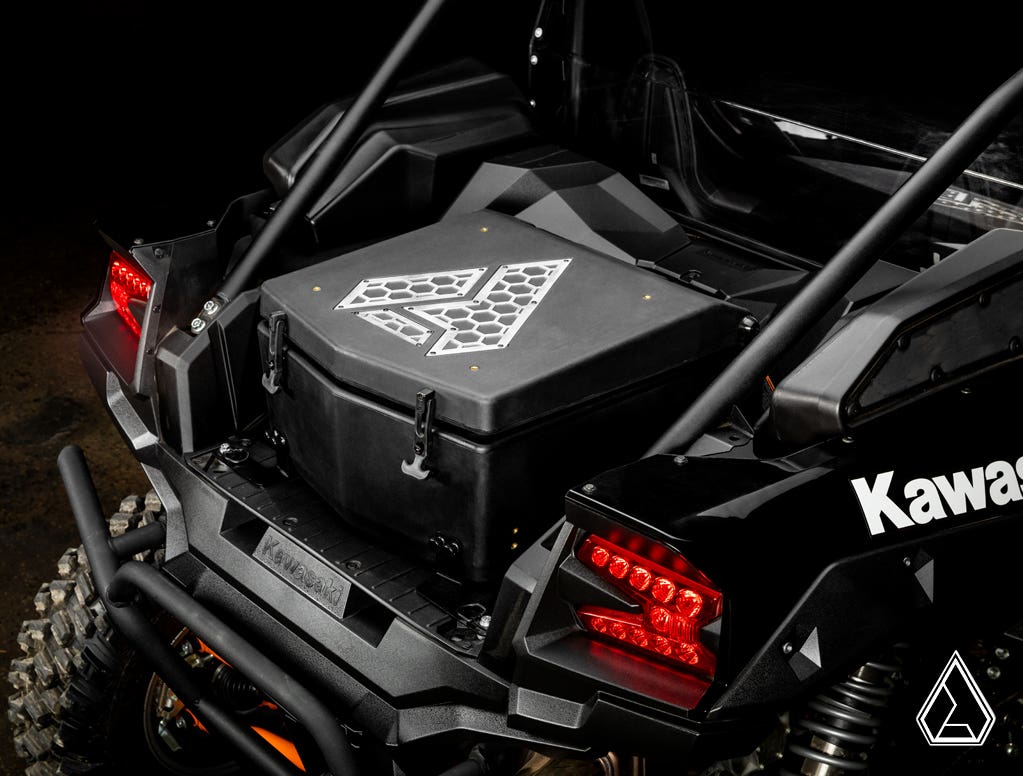 Photo of Assault Industries Cooler/Cargo Box for Kawasaki Teryx KRX 1000 by Assault Industries - Premium Storage for UTVs / Side by Sides