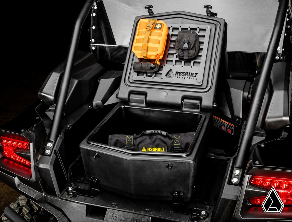 Photo of Assault Industries Cooler/Cargo Box for Kawasaki Teryx KRX 1000 by Assault Industries - Premium Storage for UTVs / Side by Sides