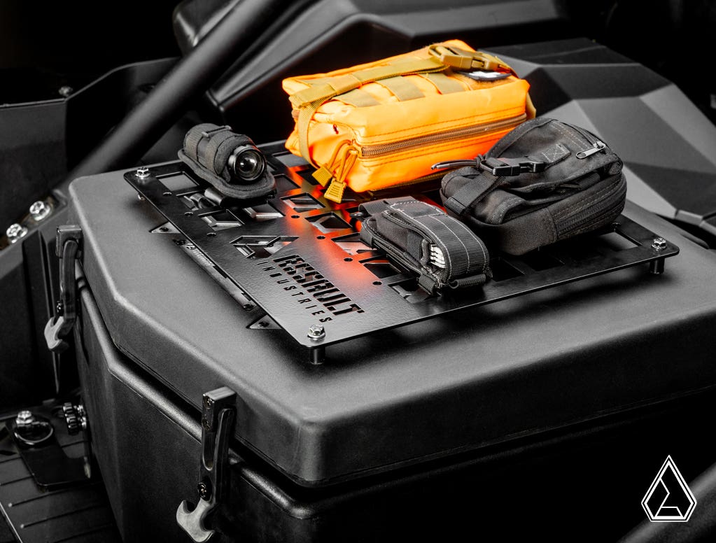 Photo of Assault Industries Cooler/Cargo Box for Kawasaki Teryx KRX 1000 by Assault Industries - Premium Storage for UTVs / Side by Sides