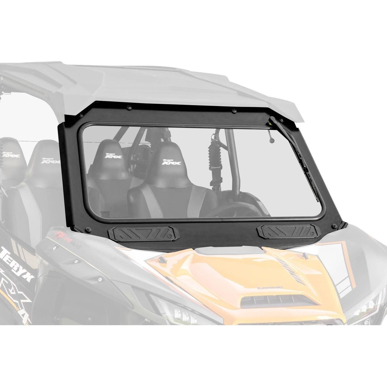 Photo of Kawasaki KRX Glass Windshield by SuperATV - Premium Windshields for UTVs / Side by Sides