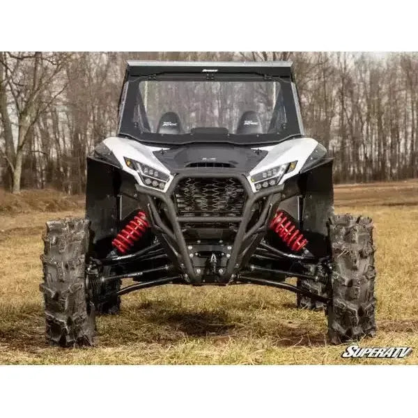Photo of Kawasaki KRX MaxDrive Power Flip Windshield by SuperATV - Premium Windshields for UTVs / Side by Sides