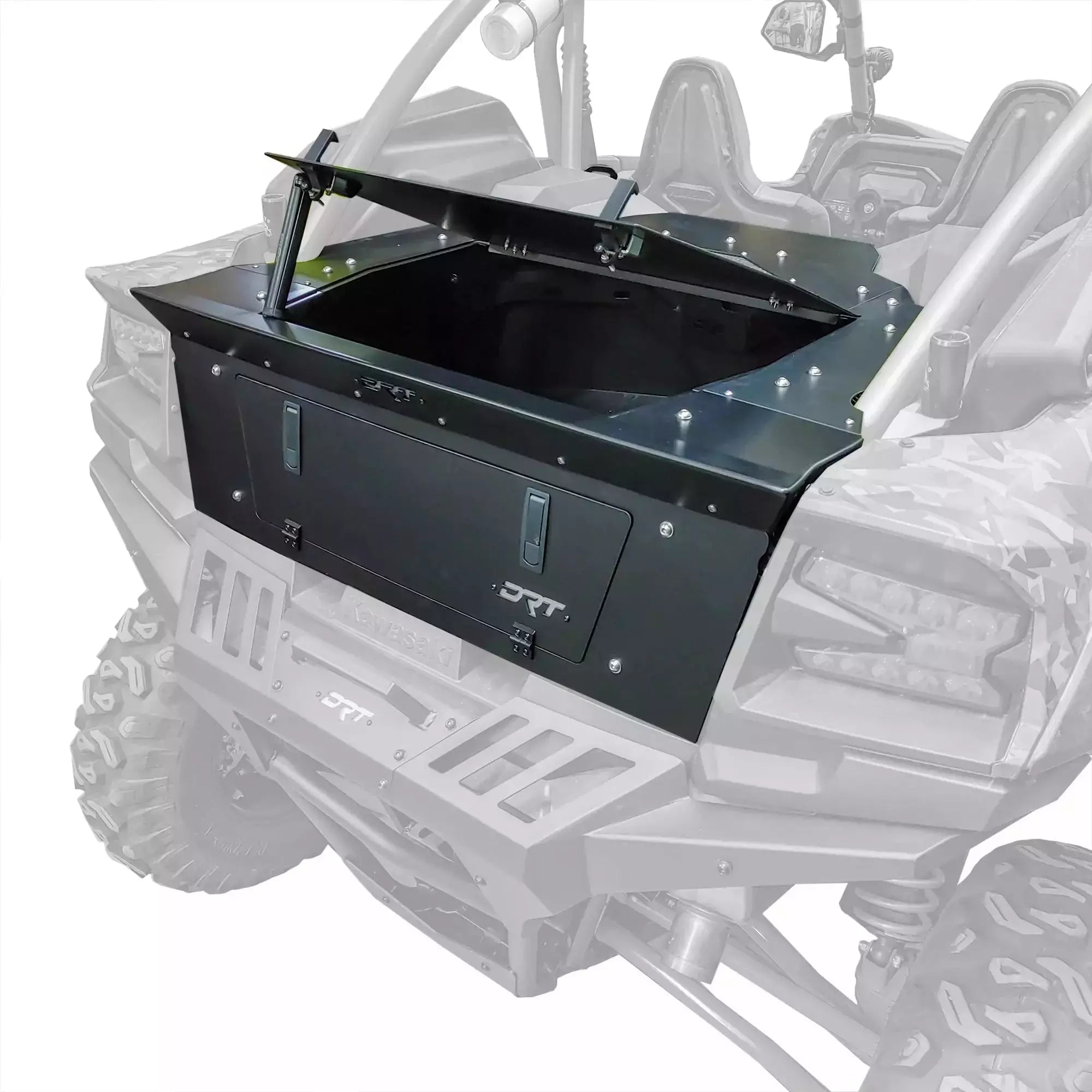 Photo of Kawasaki KRX Storage Trunk Enclosure by DRT Motorsports - Premium Storage for UTVs / Side by Sides