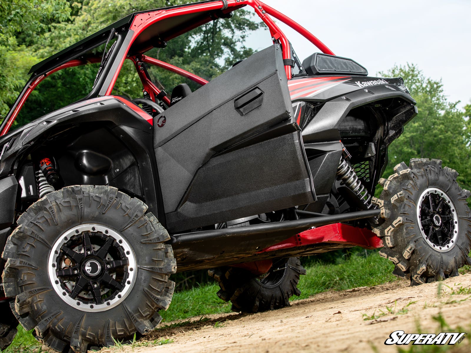 Photo of SuperATV Kawasaki Teryx KRX Aluminum Door Skin by SuperATV - Premium Doors for UTVs / Side by Sides