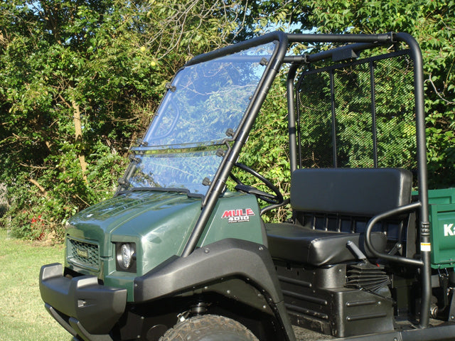 Photo of Kawasaki Mule 3000/3010 - 2 Pc General-Purpose Windshield by 3 Star UTV - Premium Windshields for UTVs / Side by Sides