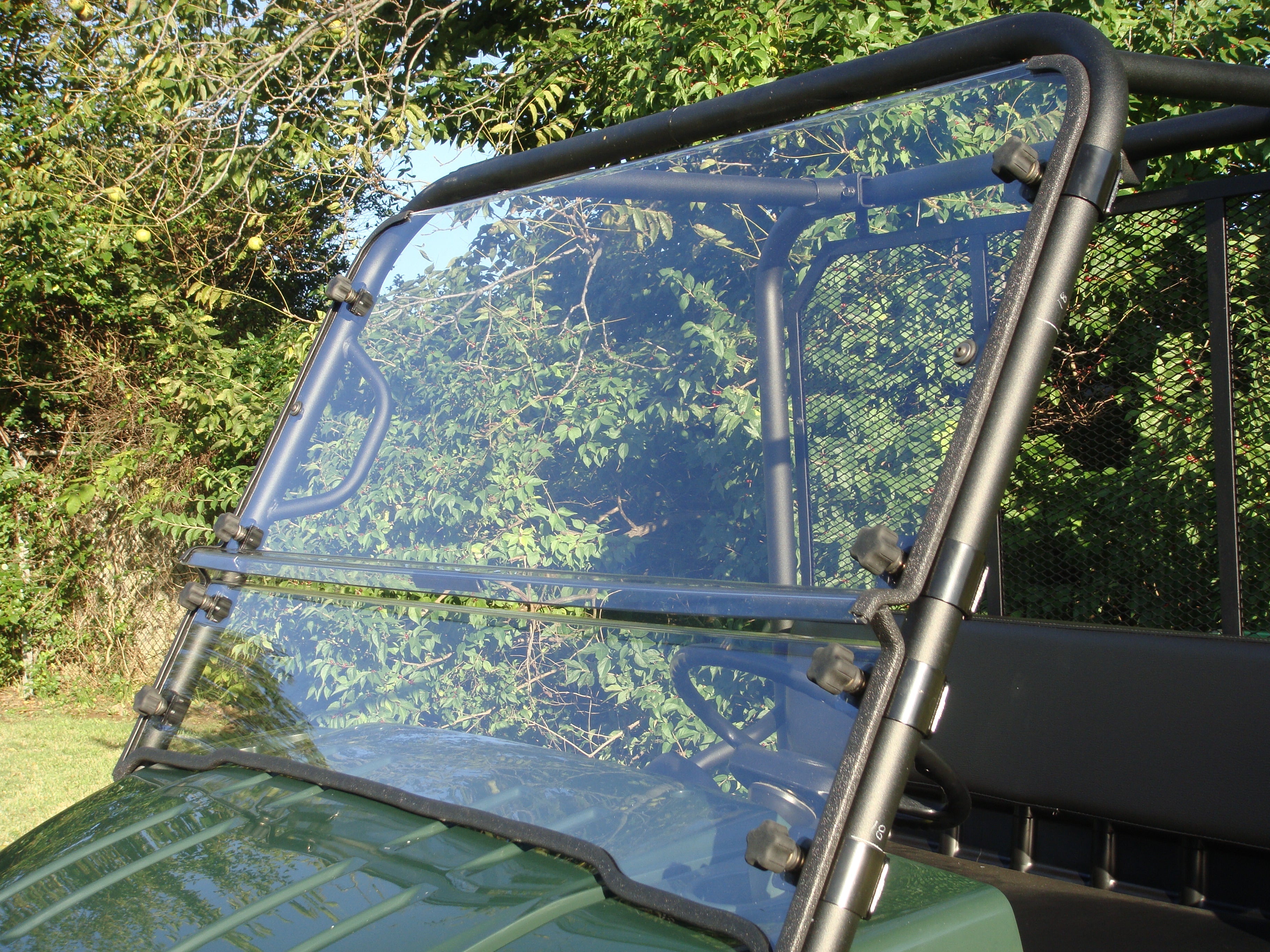 Photo of Kawasaki Mule 3000/3010 Trans - 2 Pc General-Purpose Windshield by 3 Star UTV - Premium Windshields for UTVs / Side by Sides