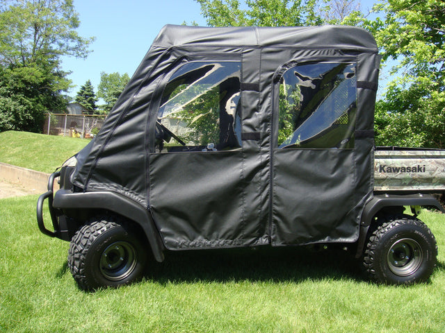 Photo of Kawasaki Mule 3000/3010 Trans - Door/Rear Window Combo by 3 Star UTV - Premium Enclosures for UTVs / Side by Sides