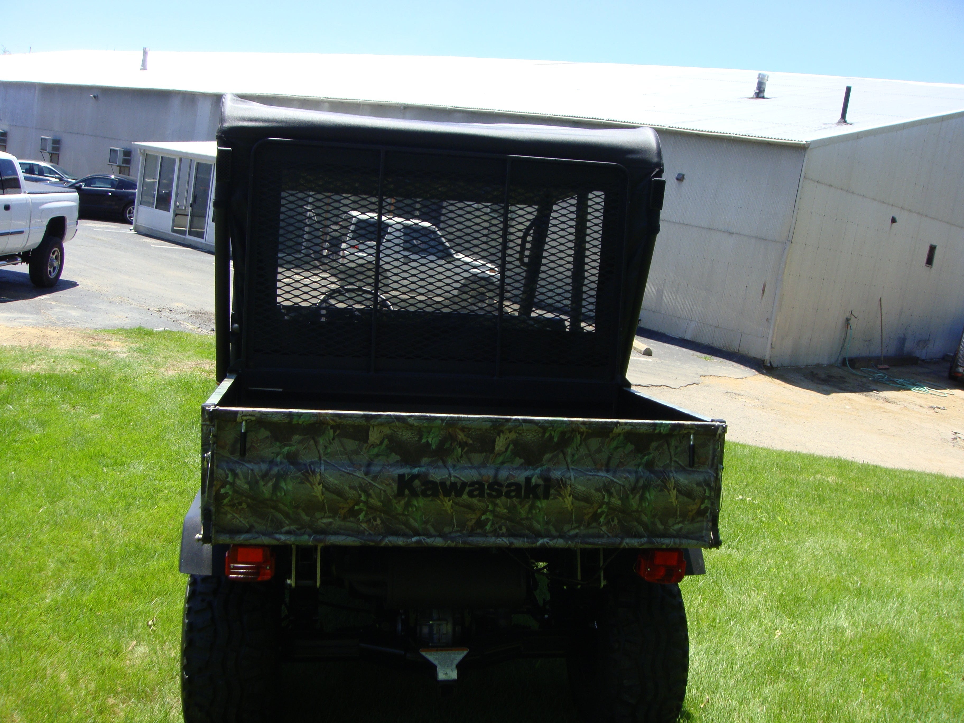 Photo of Kawasaki Mule 3000/3010 - Vinyl Windshield/Top/Rear Combo by 3 Star UTV - Premium Enclosures for UTVs / Side by Sides