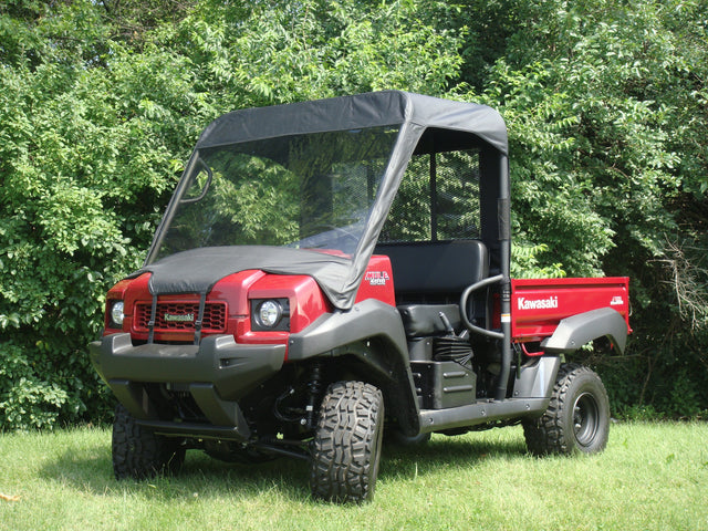 Photo of Kawasaki Mule 4000/4010 - Vinyl Windshield/Top/Rear Combo by 3 Star UTV - Premium Enclosures for UTVs / Side by Sides