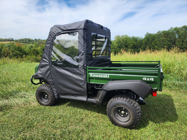 Photo of Kawasaki Mule 4000/4010 - Door/Rear Window Combo by 3 Star UTV - Premium Enclosures for UTVs / Side by Sides