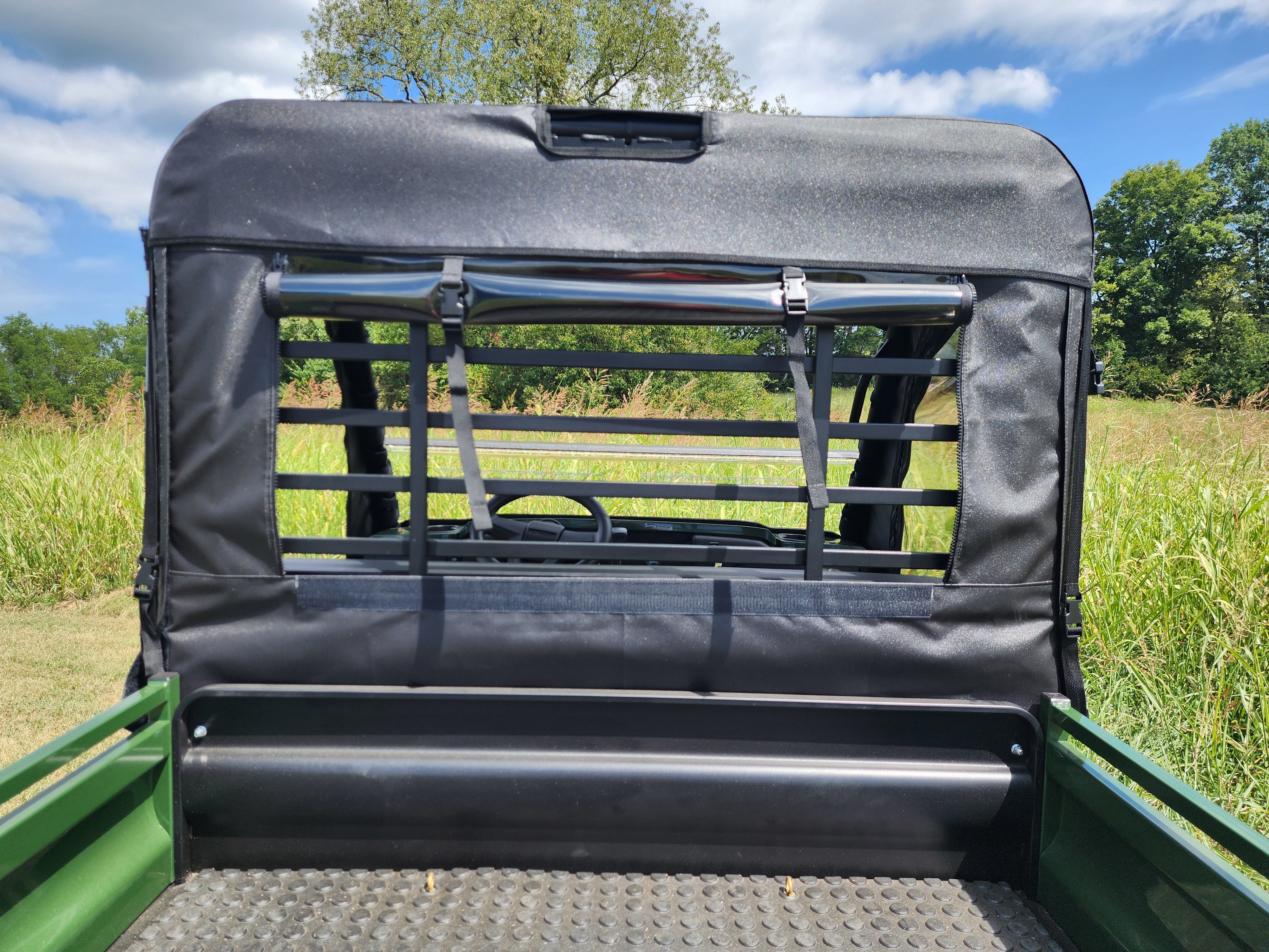 Photo of Kawasaki Mule 4000/4010 - Full Cab Enclosure for Hard Windshield by 3 Star UTV - Premium Enclosures for UTVs / Side by Sides