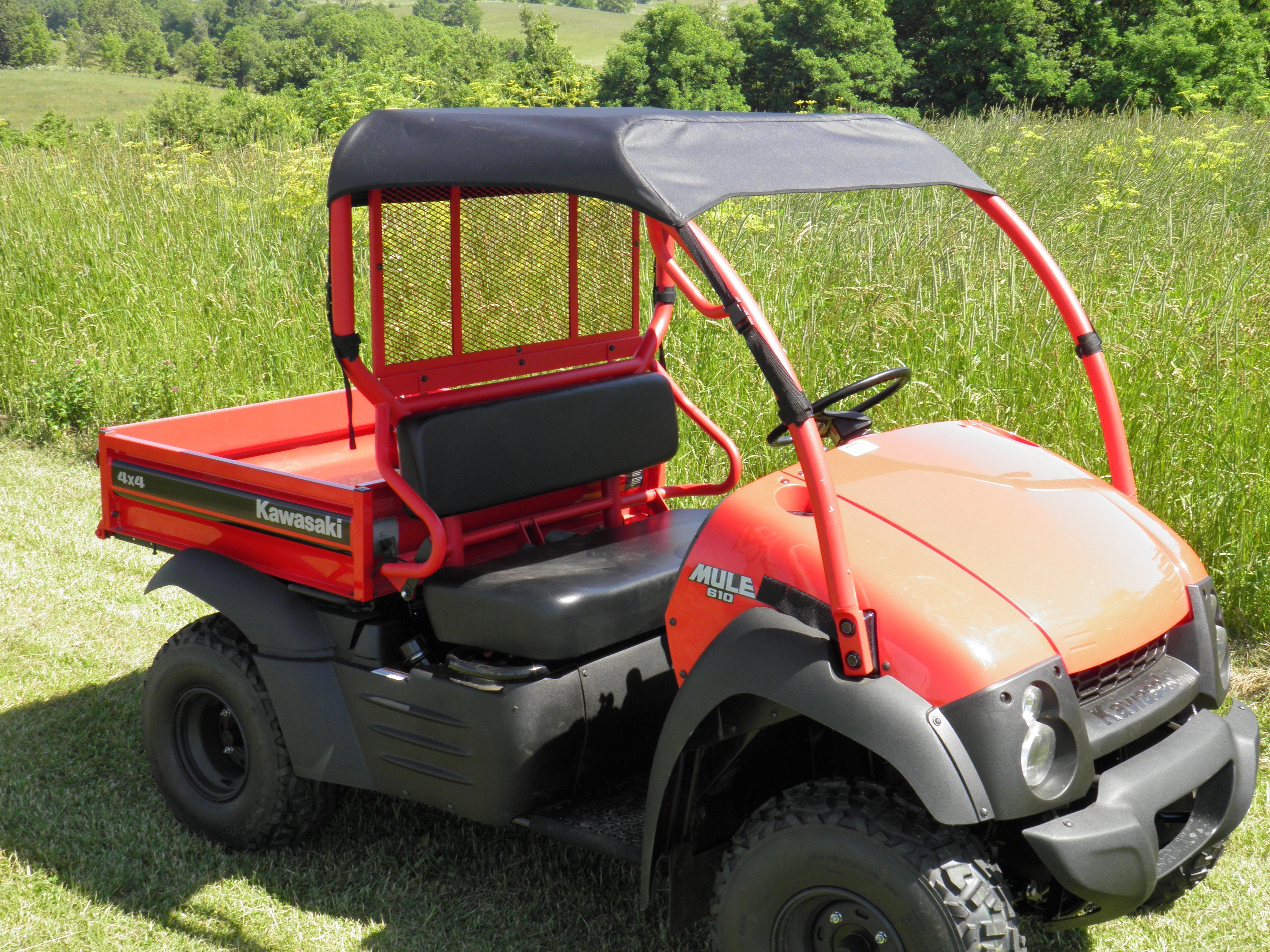 Photo of Kawasaki Mule 600/610 - Soft Top by 3 Star UTV - Premium Enclosures for UTVs / Side by Sides