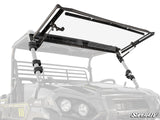 Photo of SuperATV Kawasaki Mule Pro Scratch-Resistant Flip Windshield by SuperATV - Premium Windshields for UTVs / Side by Sides