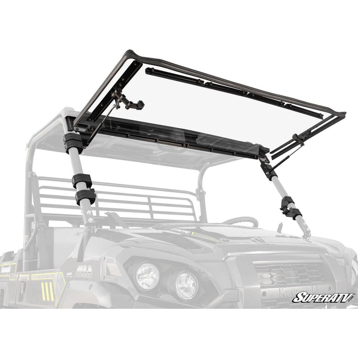 Kawasaki Mule Pro Scratch Resistant Flip Windshield