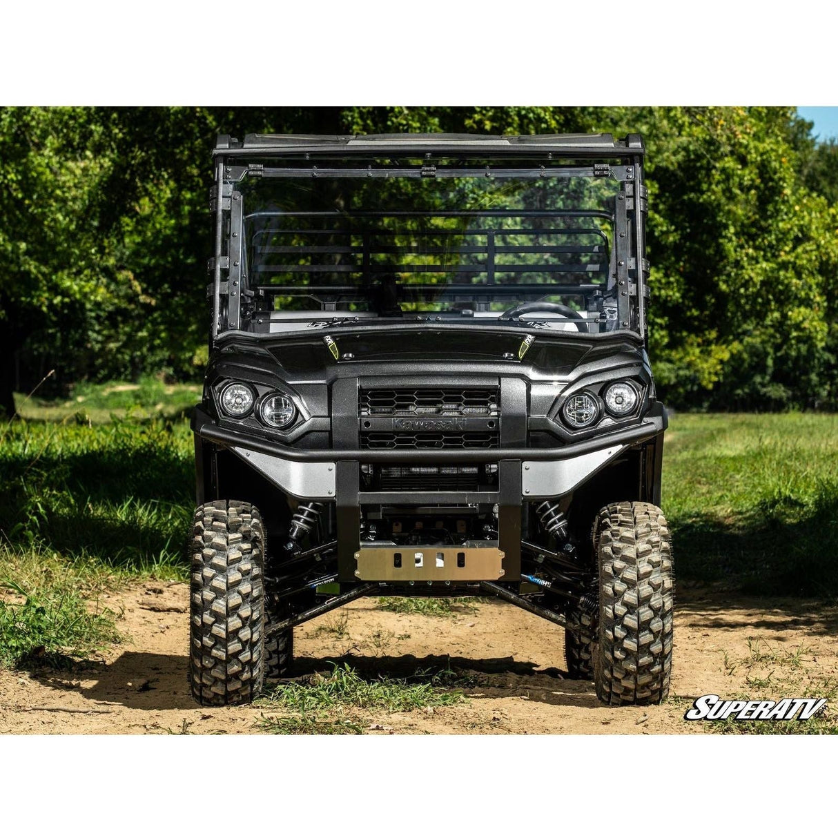 Kawasaki Mule Pro Scratch Resistant Flip Windshield