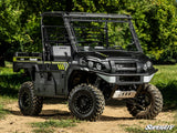 Photo of SuperATV Kawasaki Mule Pro Scratch-Resistant Flip Windshield by SuperATV - Premium Windshields for UTVs / Side by Sides
