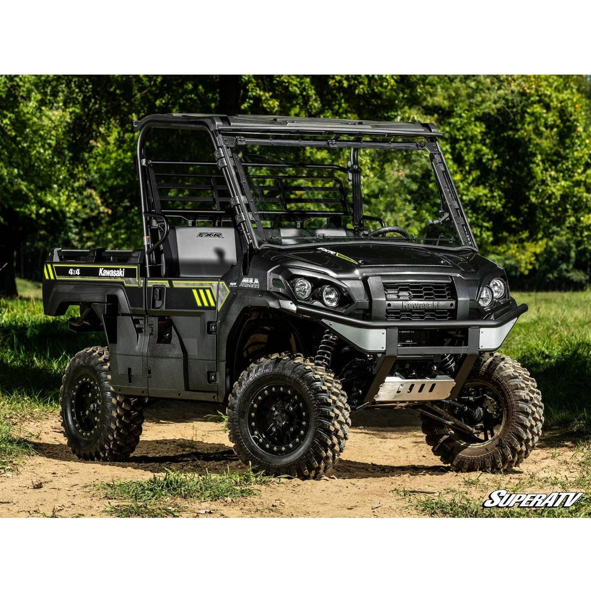 Kawasaki Mule Pro Scratch Resistant Flip Windshield