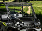 Photo of SuperATV Kawasaki Mule Pro Scratch-Resistant Flip Windshield by SuperATV - Premium Windshields for UTVs / Side by Sides