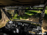 Photo of SuperATV Kawasaki Mule Pro Scratch-Resistant Flip Windshield by SuperATV - Premium Windshields for UTVs / Side by Sides