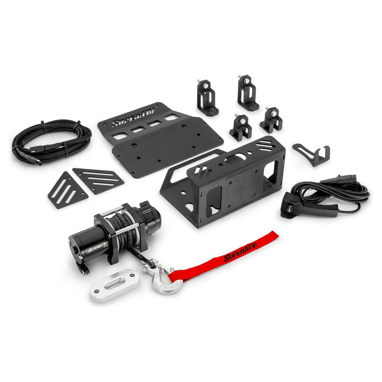 Kawasaki Mule Pro Bed Winch