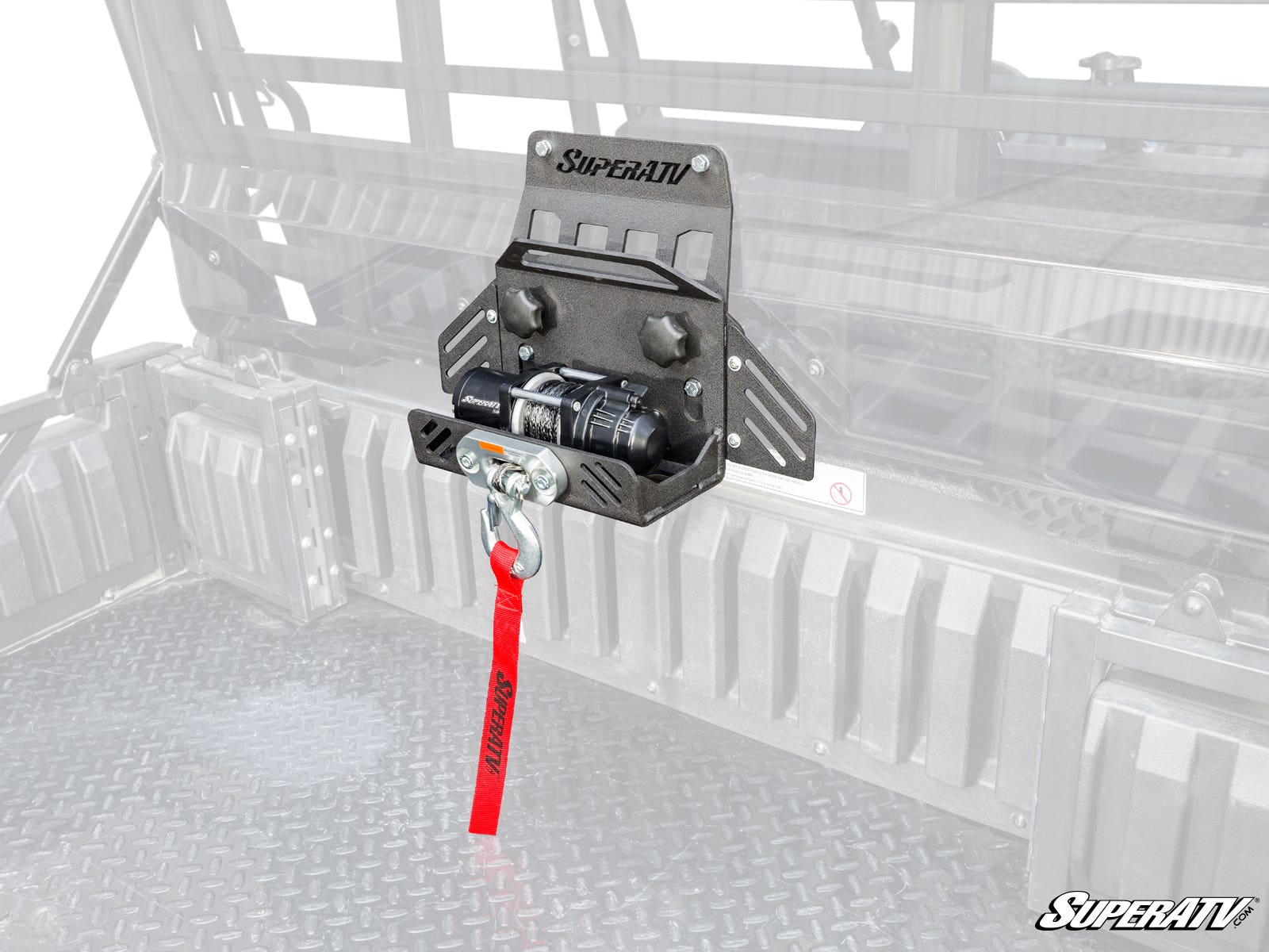 Photo of SuperATV Kawasaki Mule Pro Bed Winch by SuperATV - Premium Winches & Winch Mounts for UTVs / Side by Sides