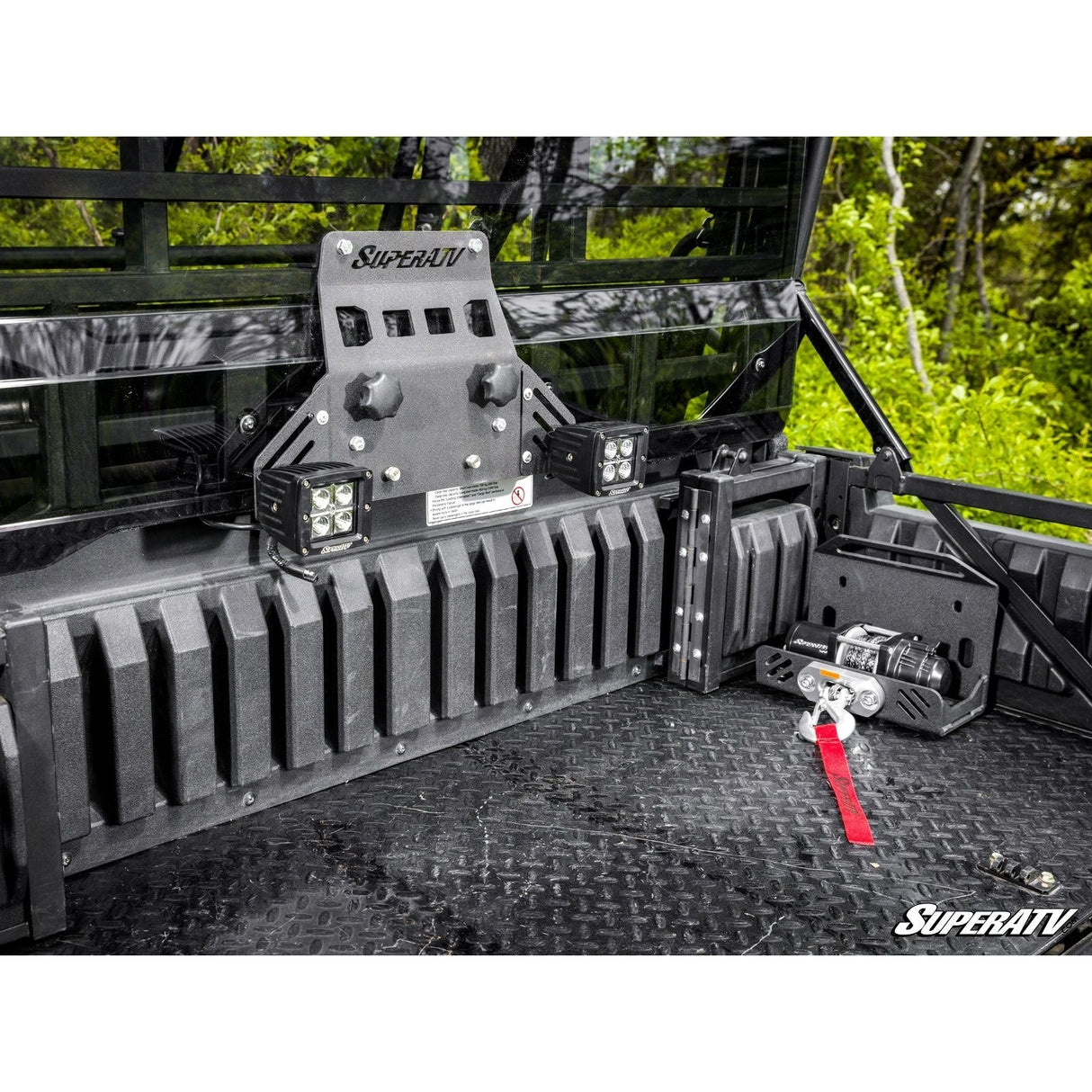 Kawasaki Mule Pro Bed Winch