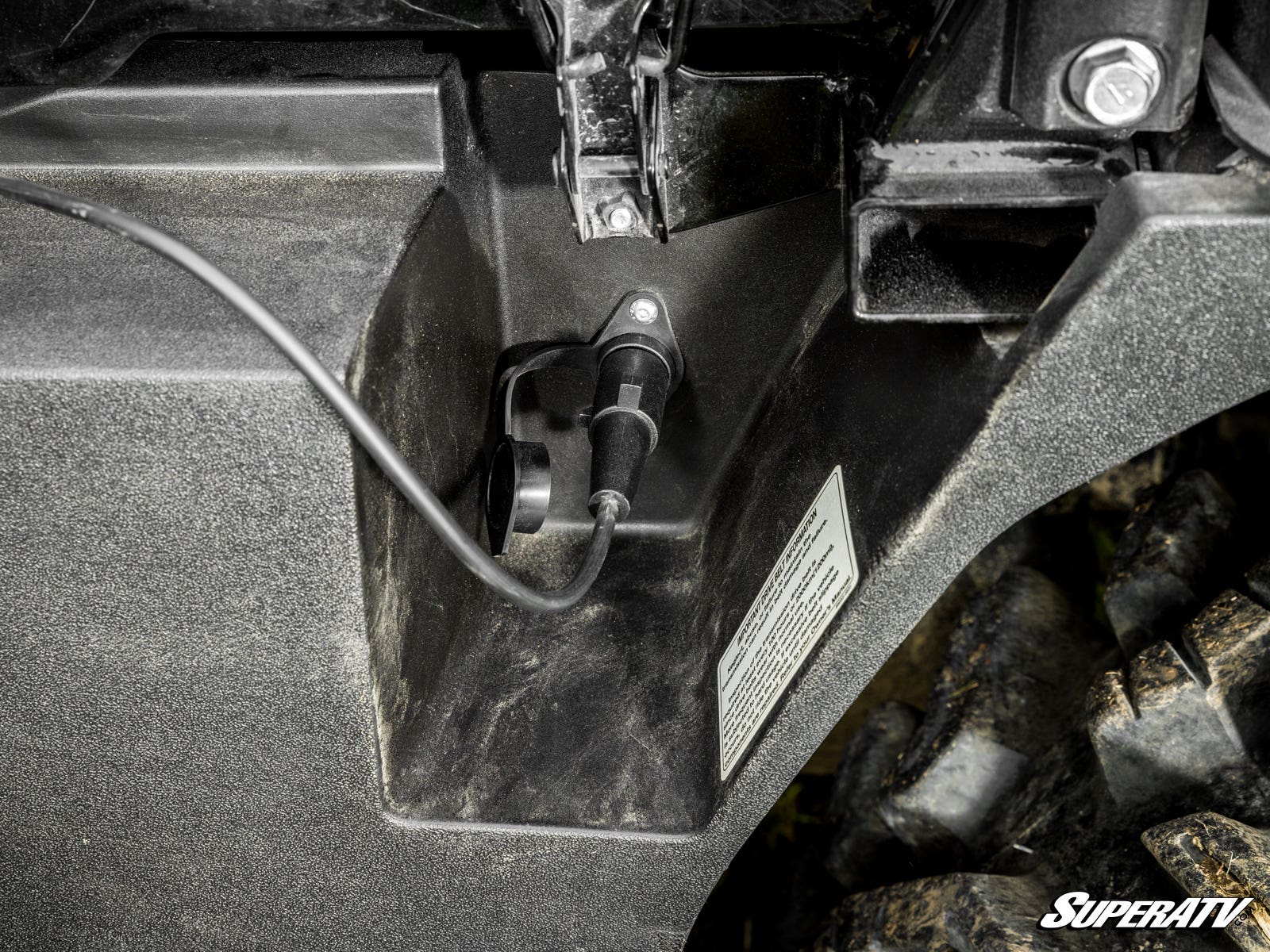 Photo of SuperATV Kawasaki Mule Pro Bed Winch by SuperATV - Premium Winches & Winch Mounts for UTVs / Side by Sides