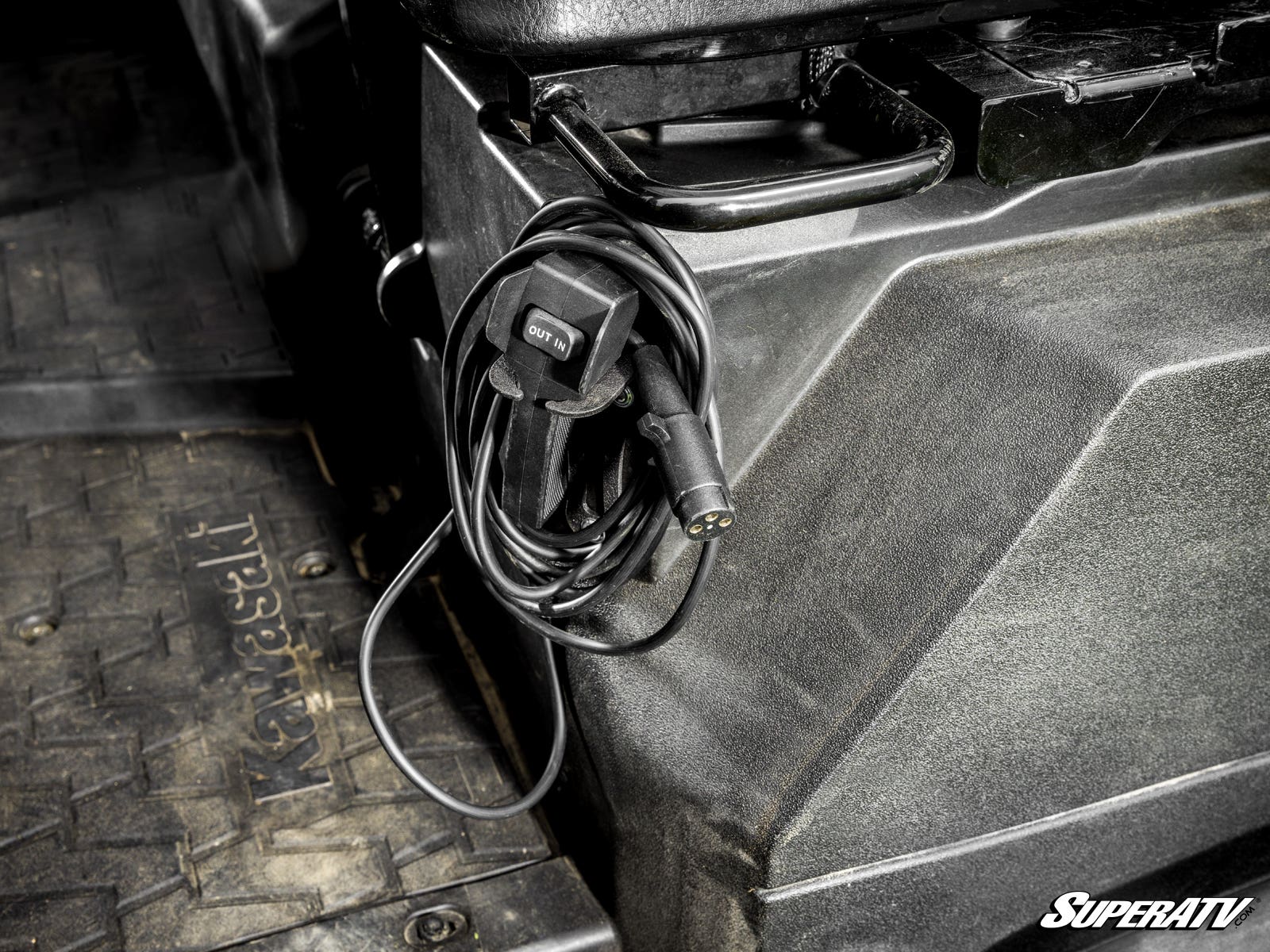 Photo of SuperATV Kawasaki Mule Pro Bed Winch by SuperATV - Premium Winches & Winch Mounts for UTVs / Side by Sides