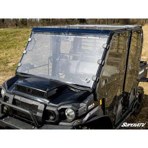 Kawasaki Mule Pro Scratch Resistant Full Windshield