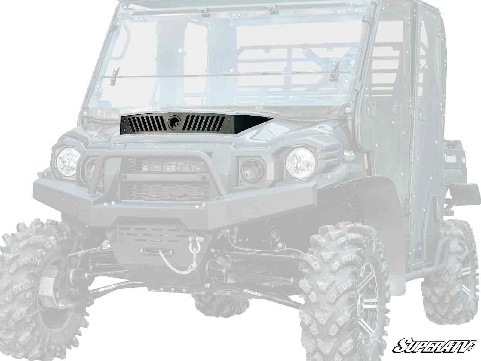 Photo of SuperATV Kawasaki Mule Pro Hood Scoop by SuperATV - Premium Body for UTVs / Side by Sides