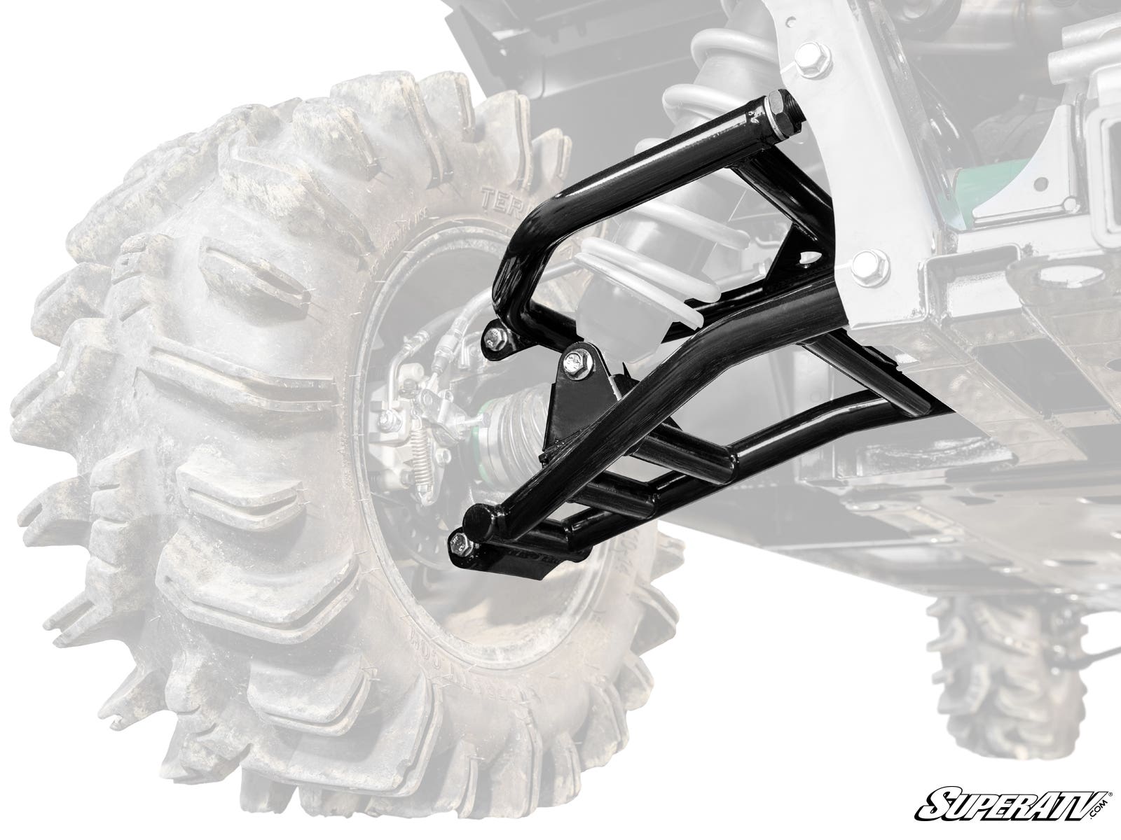 Photo of SuperATV Kawasaki Mule Pro 1000 High-Clearance 1" Rear Offset A-Arms by SuperATV - Premium A-Arms & Control Arms for UTVs / Side by Sides