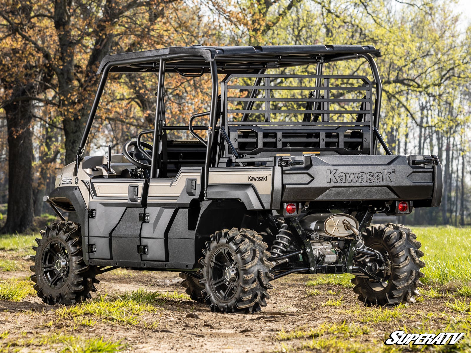 Photo of SuperATV Kawasaki Mule Pro 1000 High-Clearance 1" Rear Offset A-Arms by SuperATV - Premium A-Arms & Control Arms for UTVs / Side by Sides