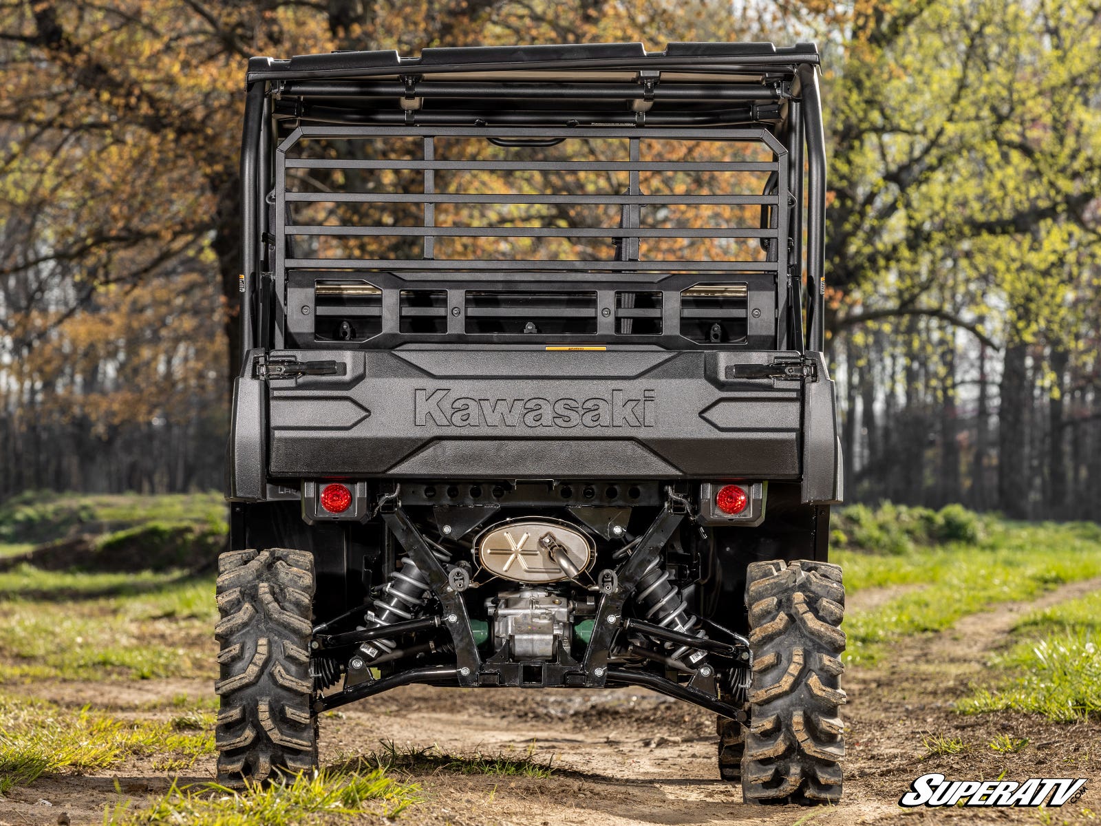 Photo of SuperATV Kawasaki Mule Pro 1000 High-Clearance 1" Rear Offset A-Arms by SuperATV - Premium A-Arms & Control Arms for UTVs / Side by Sides