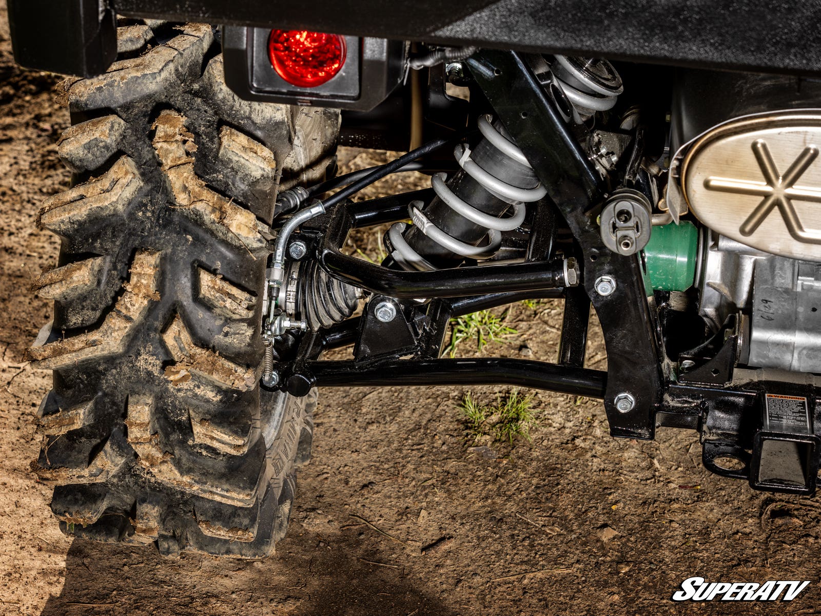 Photo of SuperATV Kawasaki Mule Pro 1000 High-Clearance 1" Rear Offset A-Arms by SuperATV - Premium A-Arms & Control Arms for UTVs / Side by Sides