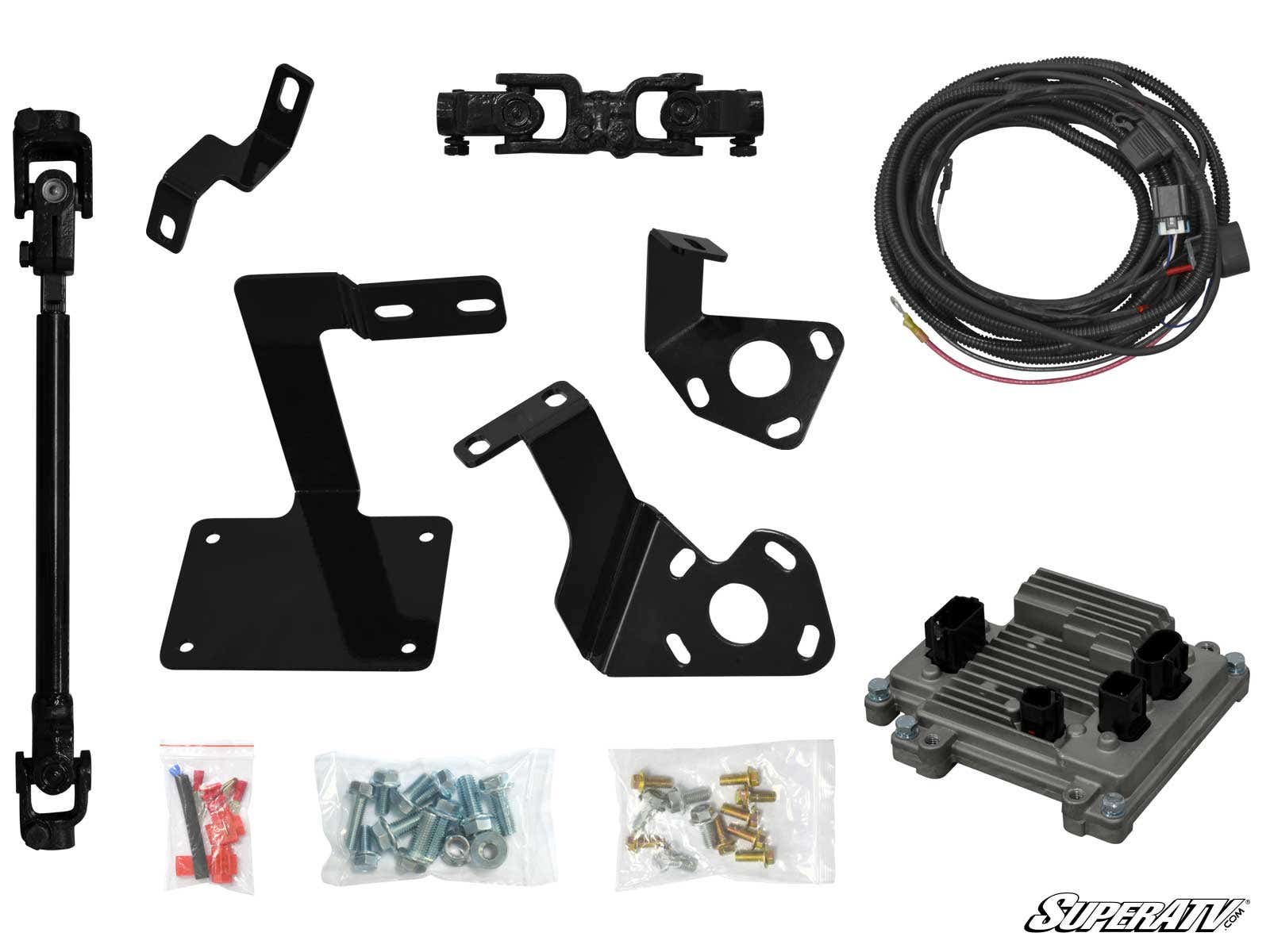 Photo of SuperATV Kawasaki Mule FXT Power Steering Kit by SuperATV - Premium Power Steering Kits for UTVs / Side by Sides