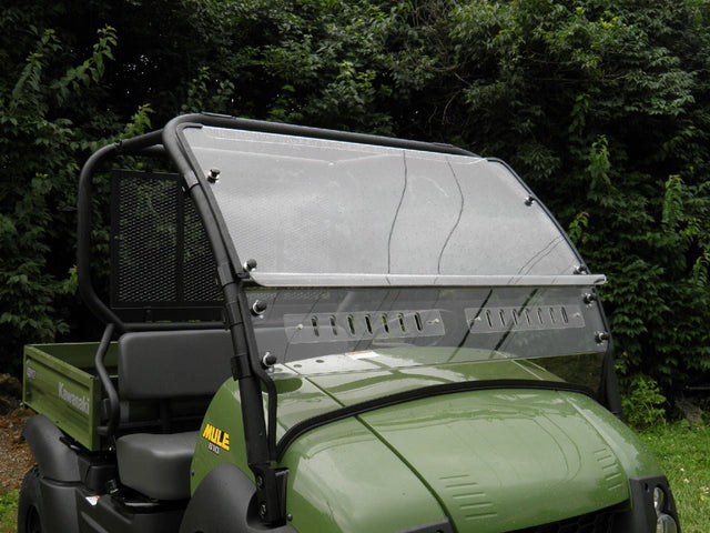 Photo of Kawasaki Mule SX - 2 Pc General-Purpose Windshield by 3 Star UTV - Premium Windshields for UTVs / Side by Sides