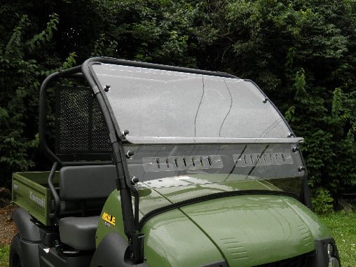Photo of Kawasaki Mule SX - 2 Pc Scratch-Resistant Windshield by 3 Star UTV - Premium Windshields for UTVs / Side by Sides