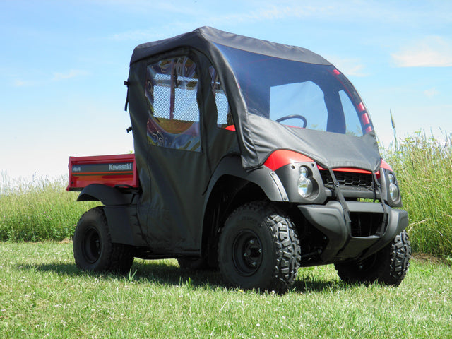 Photo of Kawasaki Mule SX - Full Cab Enclosure with Vinyl Windshield by 3 Star UTV - Premium Enclosures for UTVs / Side by Sides