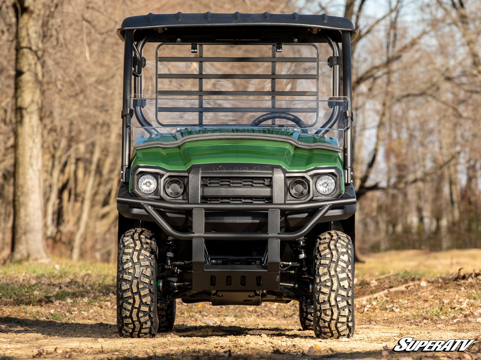Photo of SuperATV Kawasaki Mule SX Half Windshield by SuperATV - Premium Windshields for UTVs / Side by Sides