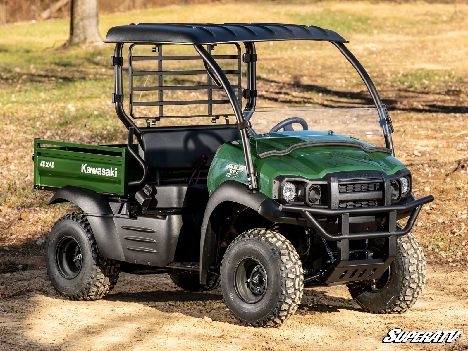 Photo of SuperATV Kawasaki Mule SX Half Windshield by SuperATV - Premium Windshields for UTVs / Side by Sides