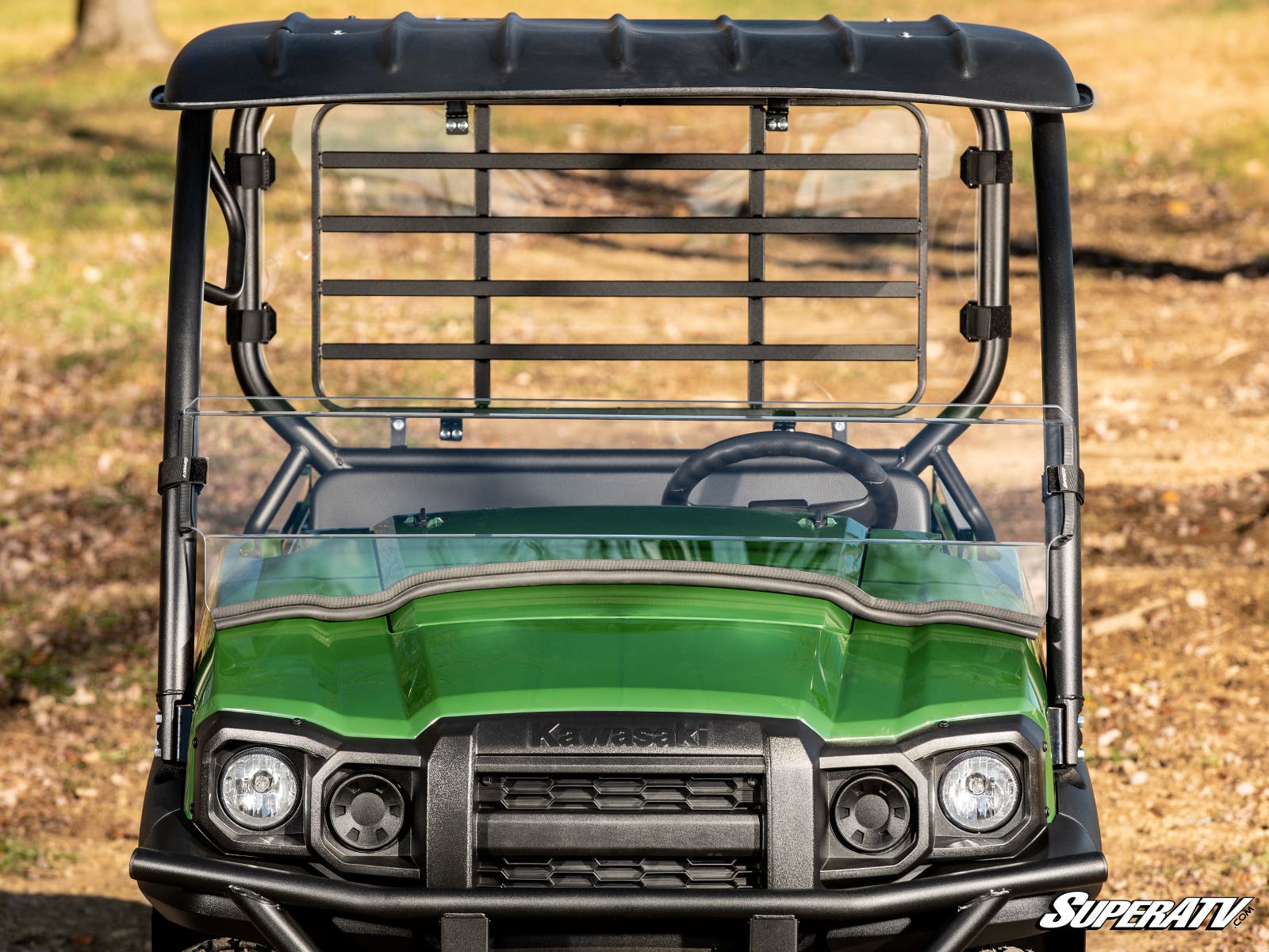Photo of SuperATV Kawasaki Mule SX Half Windshield by SuperATV - Premium Windshields for UTVs / Side by Sides