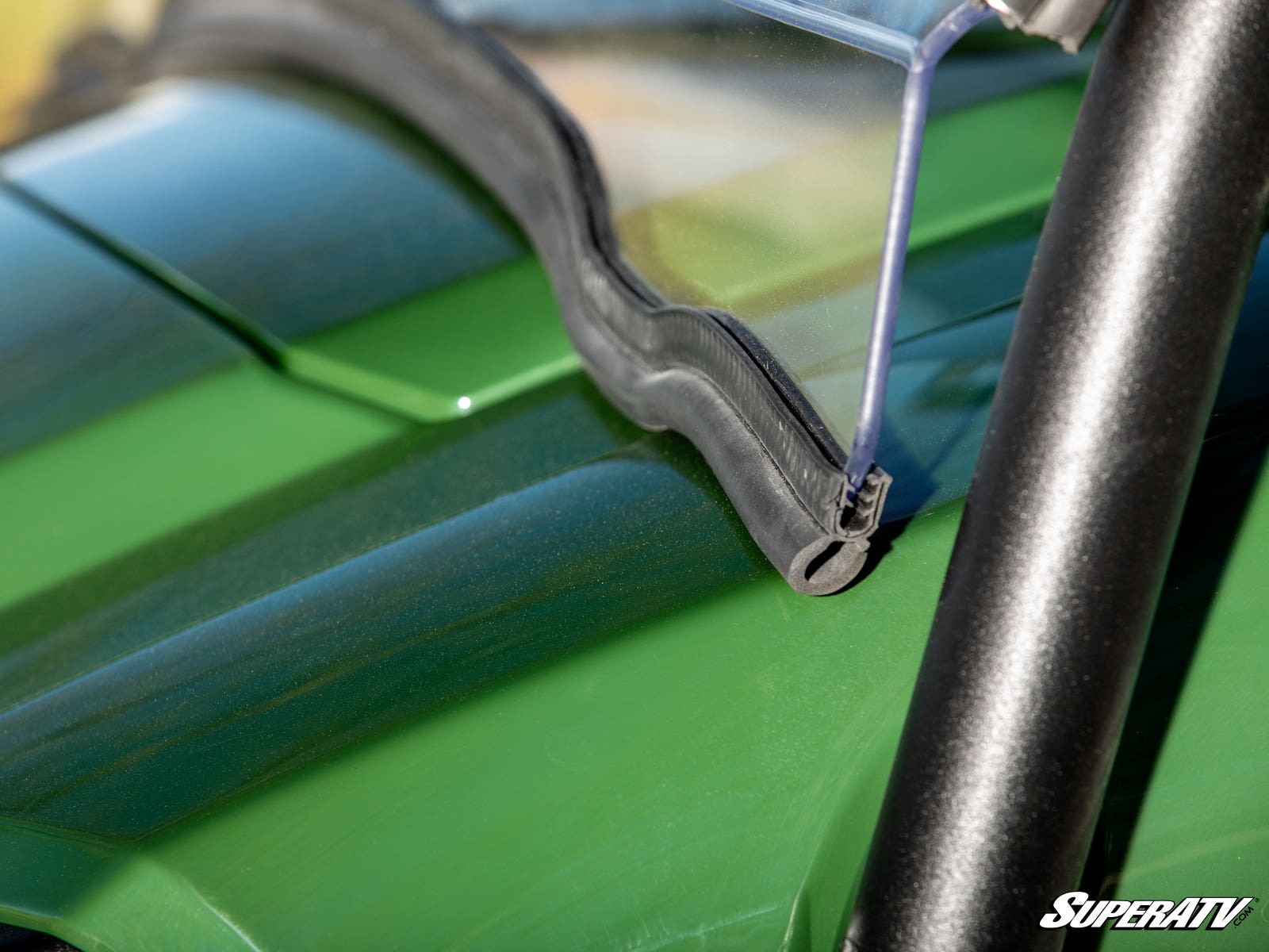 Photo of SuperATV Kawasaki Mule SX Half Windshield by SuperATV - Premium Windshields for UTVs / Side by Sides