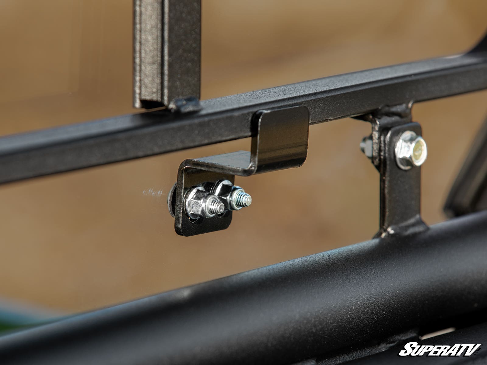 Photo of SuperATV Kawasaki Mule SX Rear Windshield by SuperATV - Premium Windshields for UTVs / Side by Sides