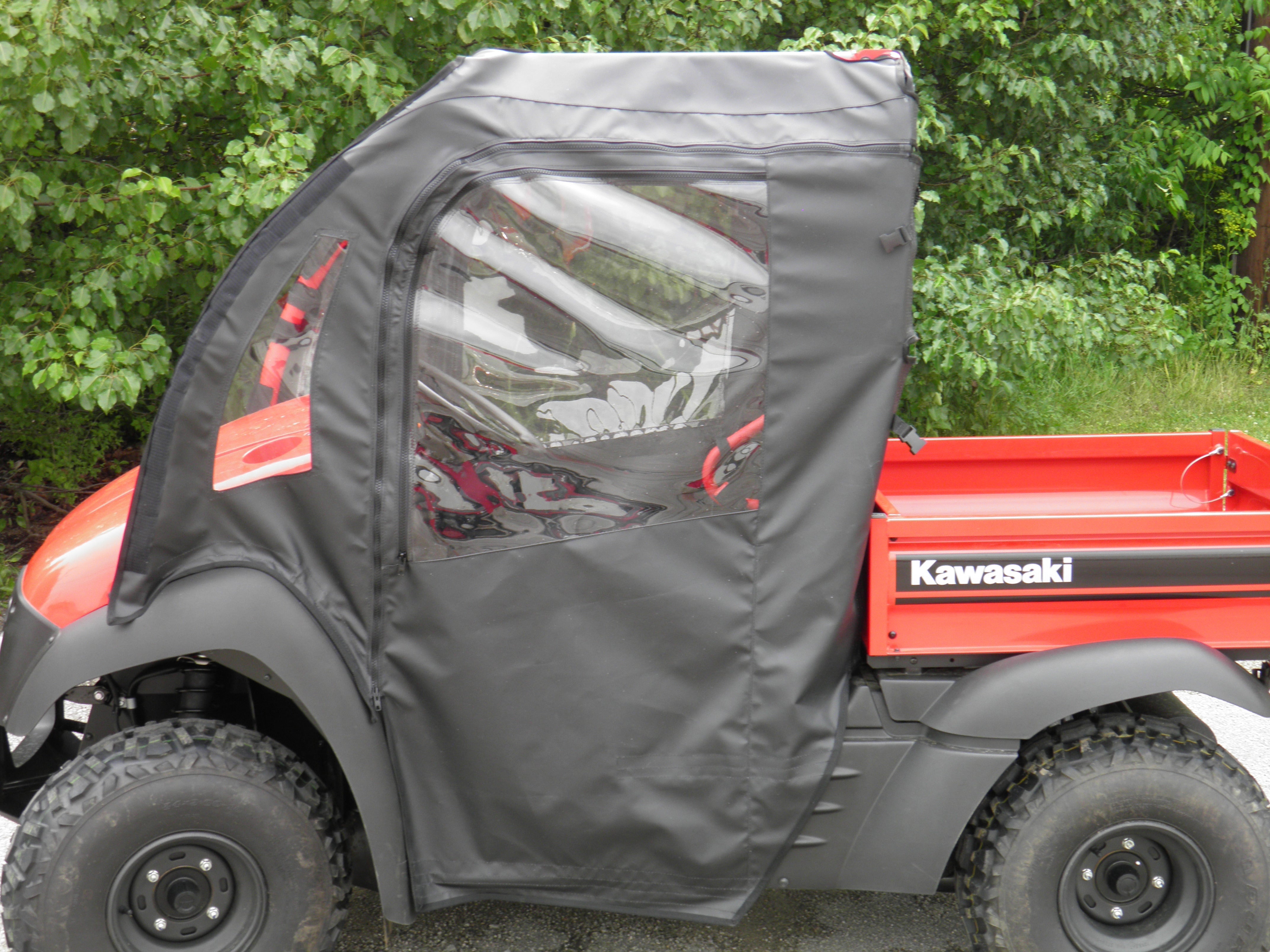 Photo of Kawasaki Mule SX - Soft Doors by 3 Star UTV - Premium Enclosures for UTVs / Side by Sides