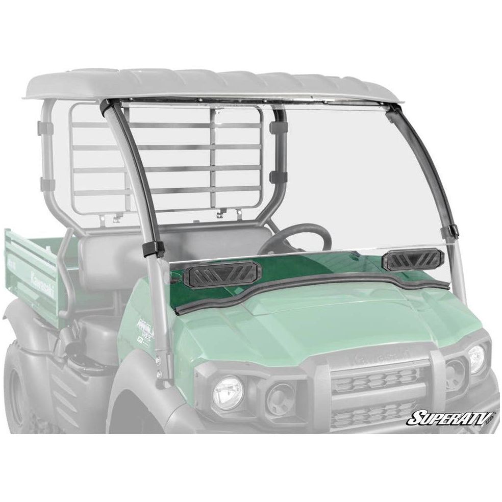 Photo of Kawasaki Mule SX Vented Front Windshield by SuperATV - Premium Windshields for UTVs / Side by Sides