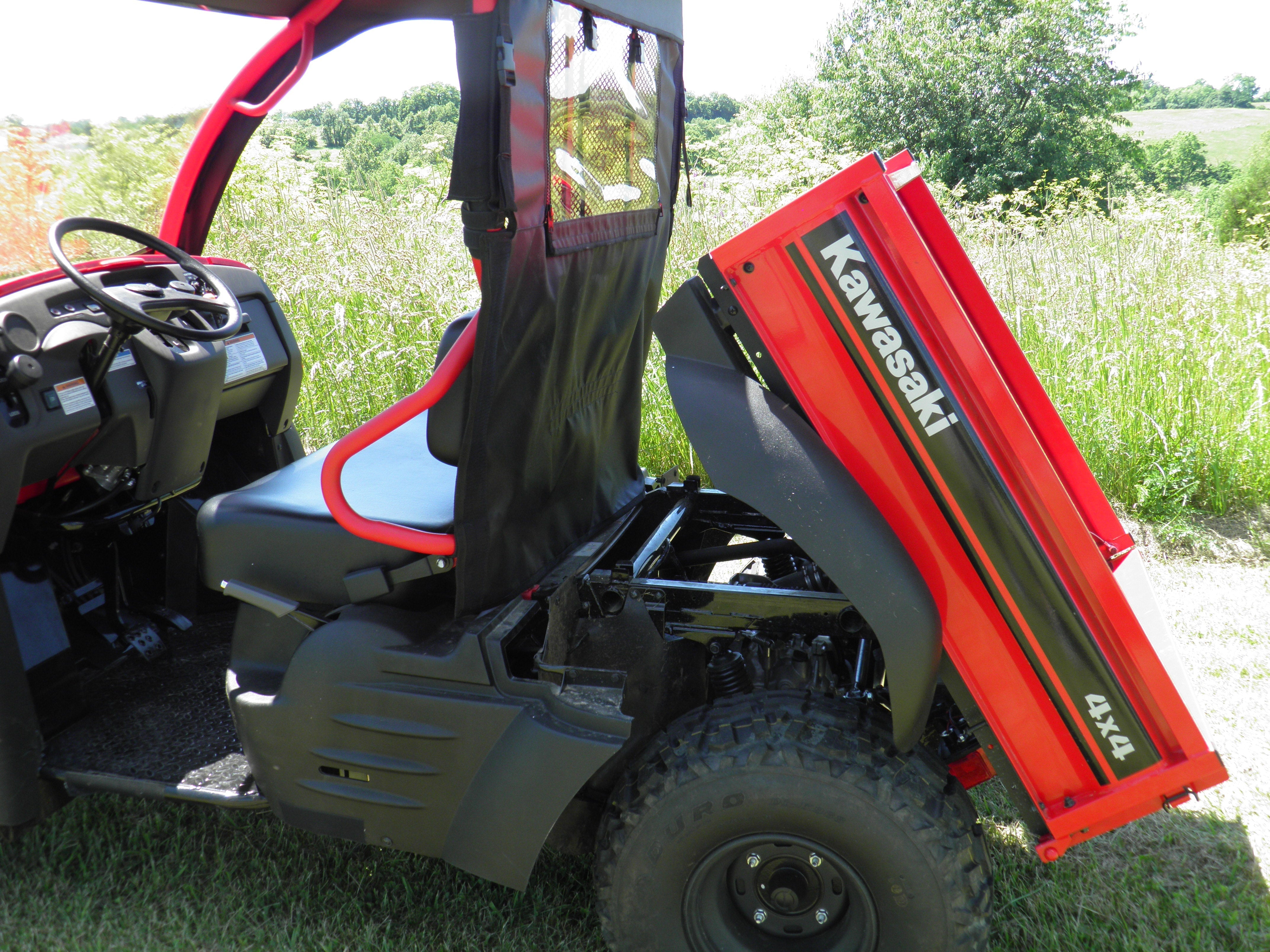 Photo of Kawasaki Mule SX - Vinyl Windshield/Top/Rear Combo by 3 Star UTV - Premium Enclosures for UTVs / Side by Sides