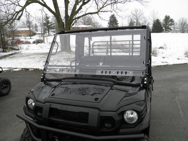 Photo of Kawasaki Pro FX - 2 Pc Scratch Resistant Windshield by 3 Star UTV - Premium Windshields for UTVs / Side by Sides