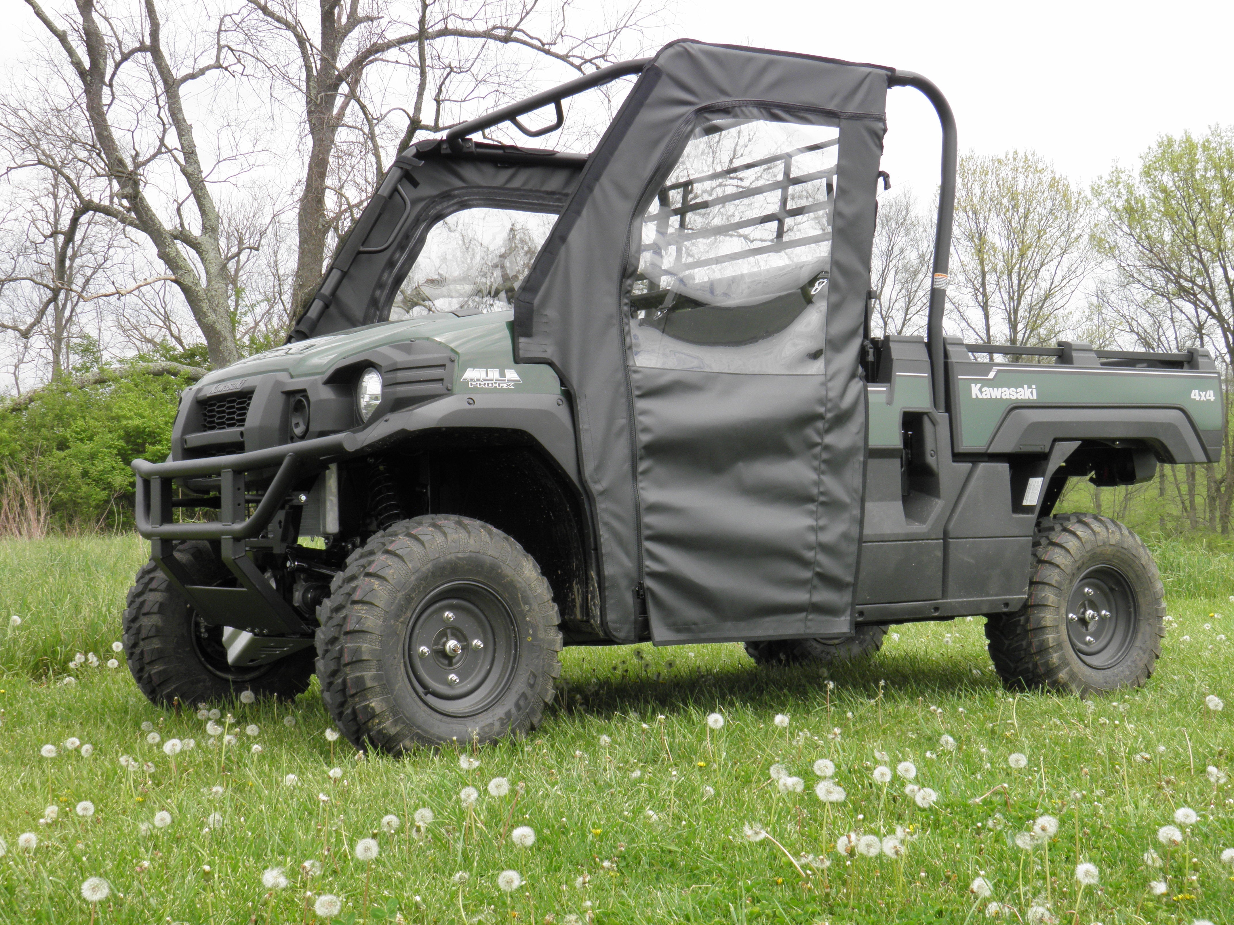 Photo of Kawasaki Pro FX - Soft Doors (Full Doors) by 3 Star UTV - Premium Enclosures for UTVs / Side by Sides
