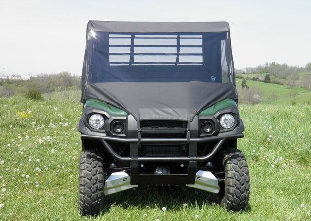 Photo of Kawasaki Pro FX - Vinyl Windshield/Top Combo by 3 Star UTV - Premium Enclosures for UTVs / Side by Sides