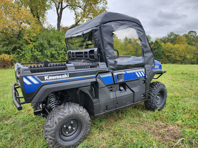 Photo of Kawasaki Pro FXR - Door/Rear Panel Combo (Upper Doors) by 3 Star UTV - Premium Enclosures for UTVs / Side by Sides